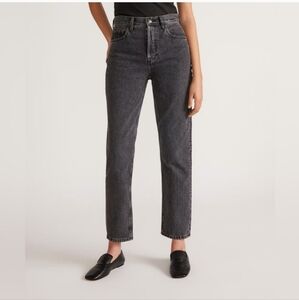 Everlane The Curvy ’90s Cheeky Jean in Washed Black